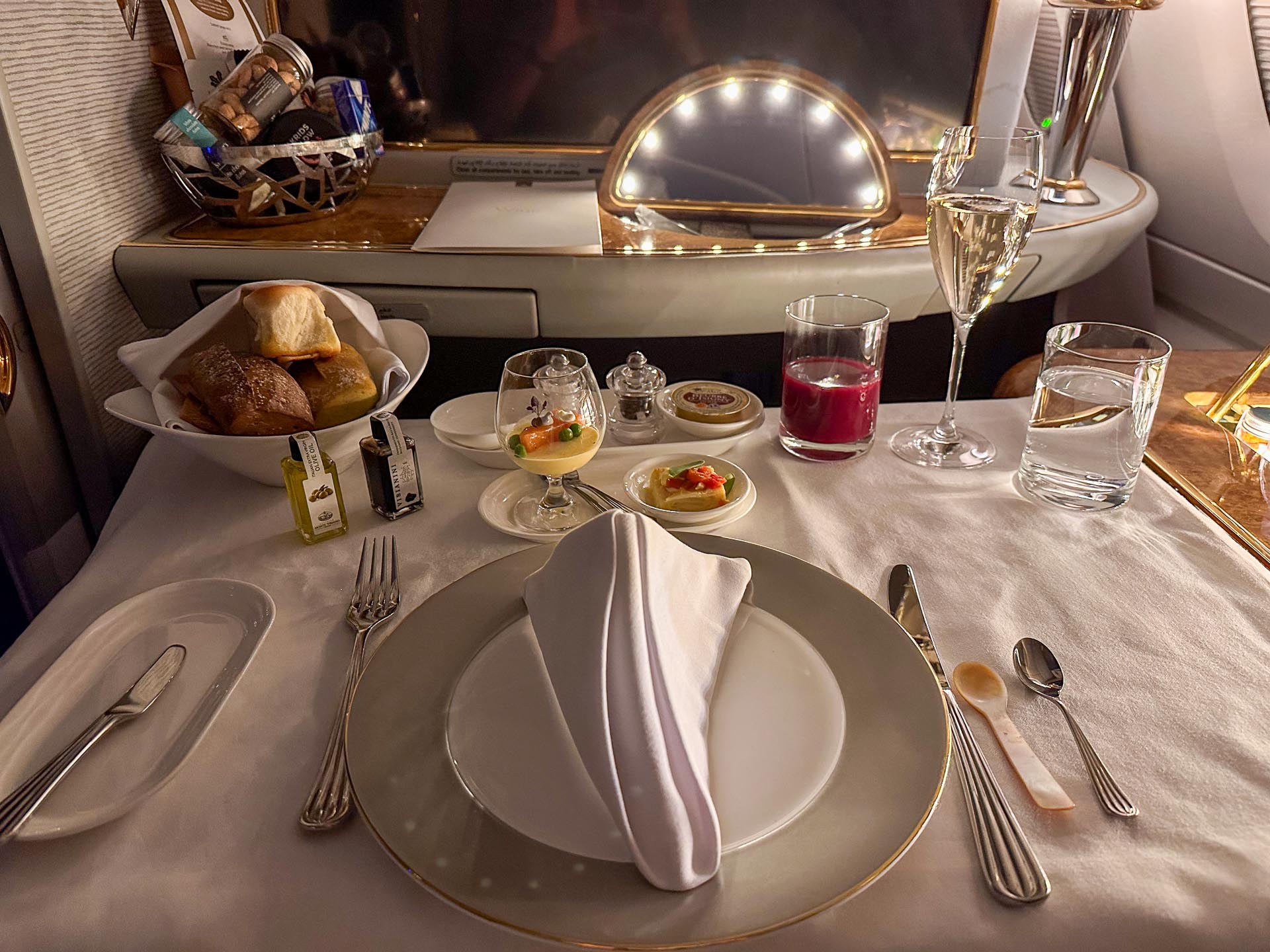 Dreamed of flying First Class?