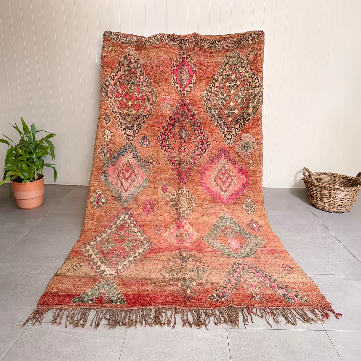 Bethany | Vintage Moroccan Rug – Cactusilk